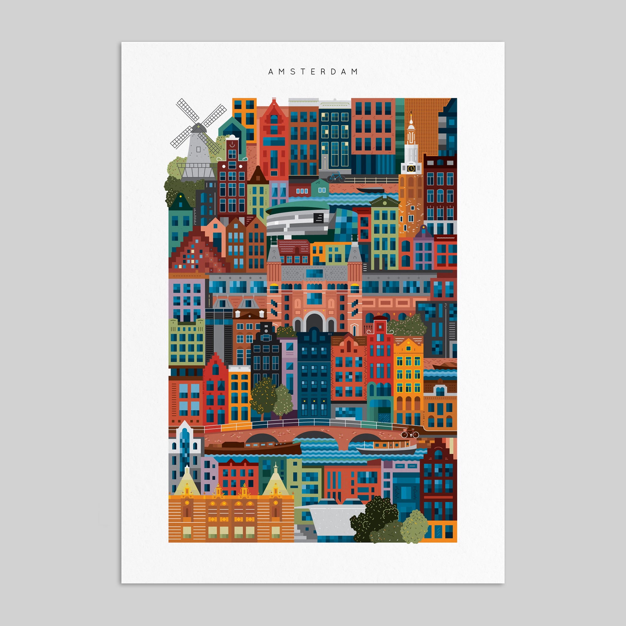 Amsterdam Blockprint