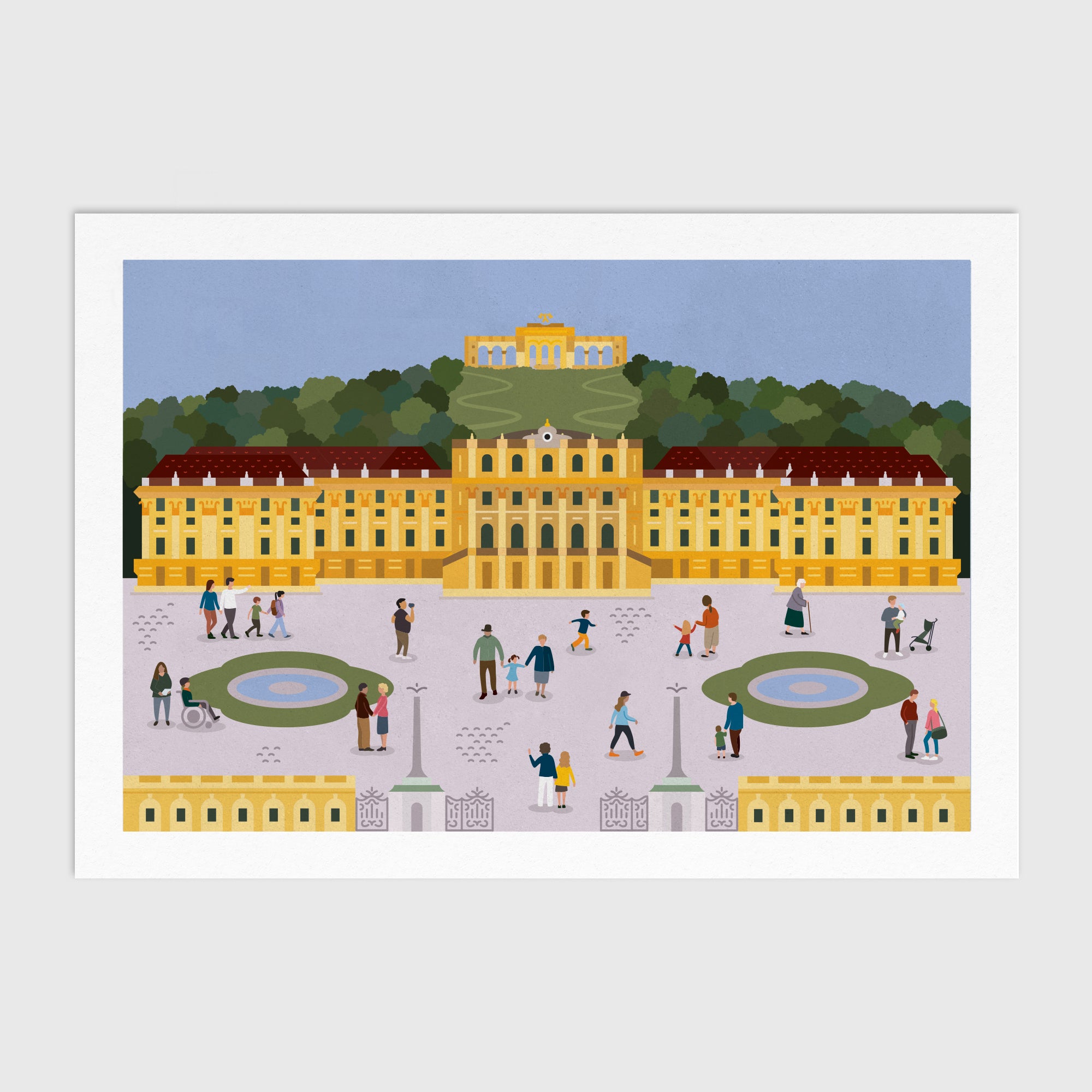 Schloss Schönbrunn Print
