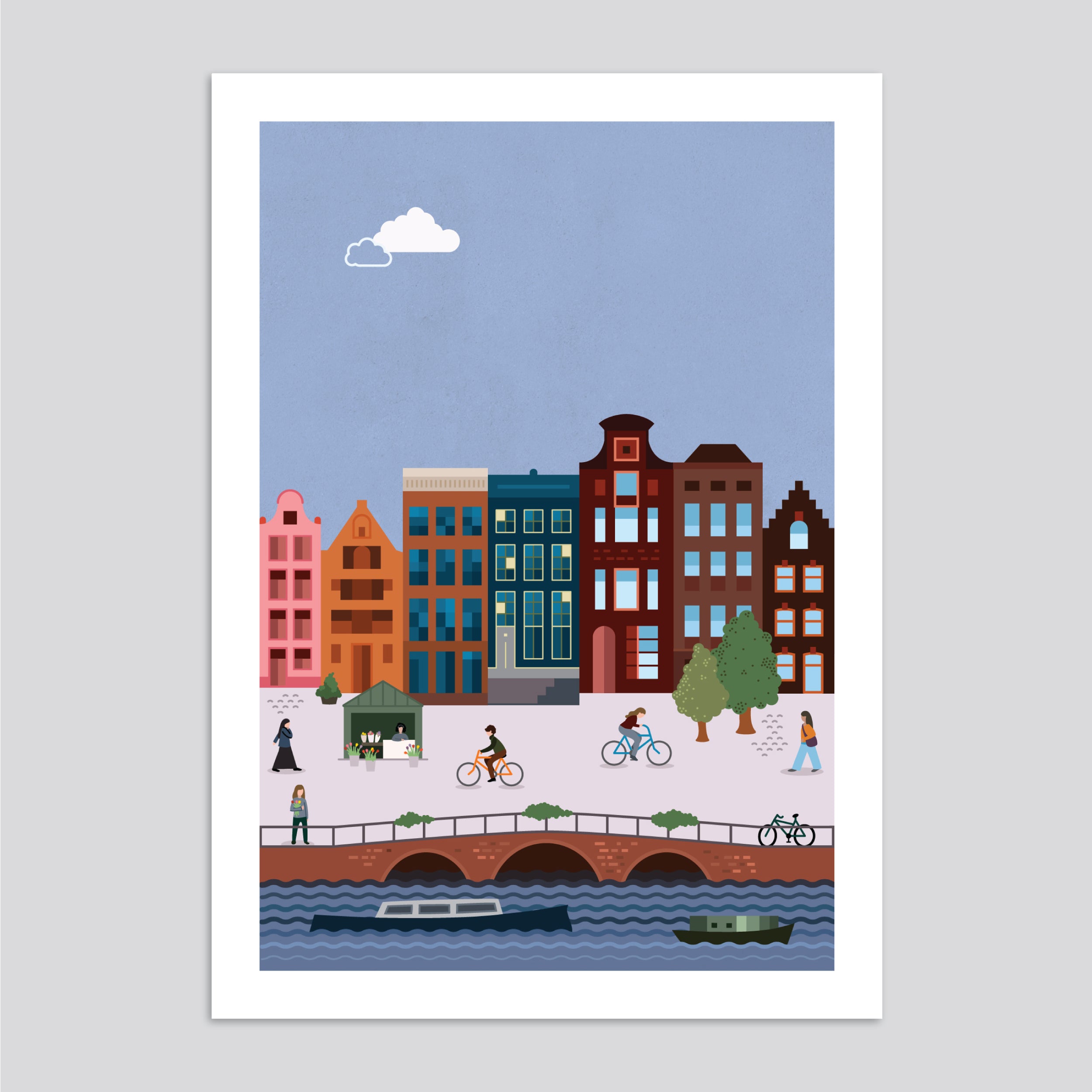 City of Amsterdam Print
