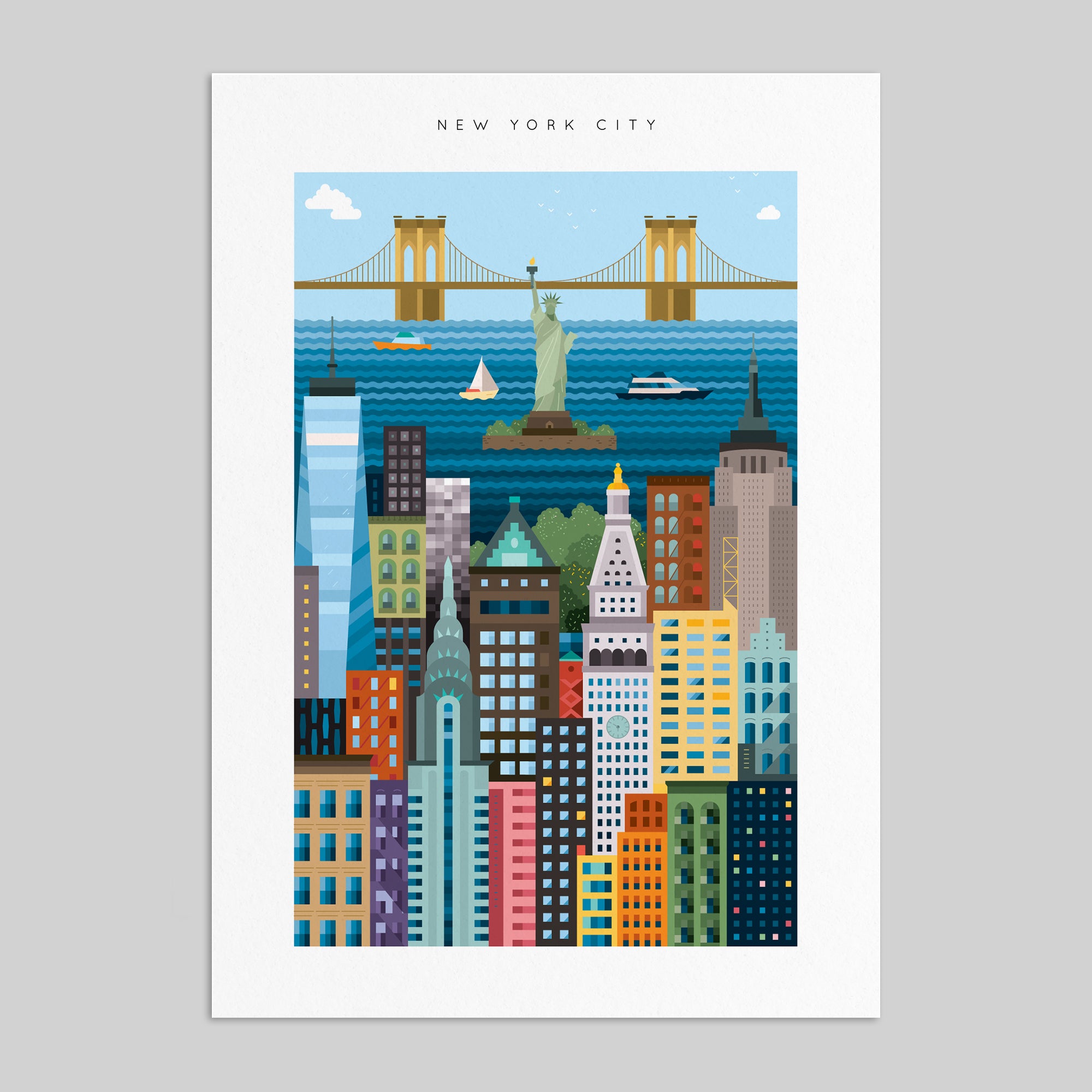 New York City Blockprint