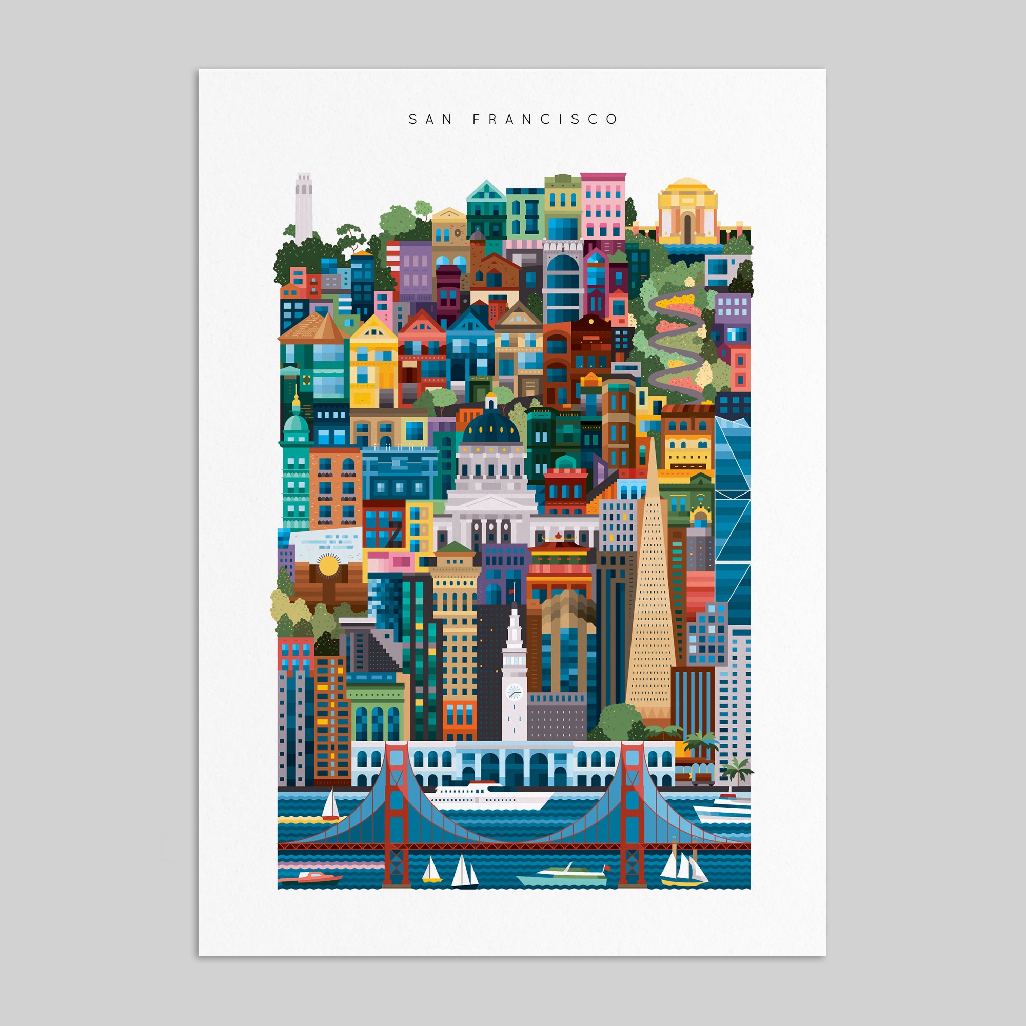 San Francisco Blockprint