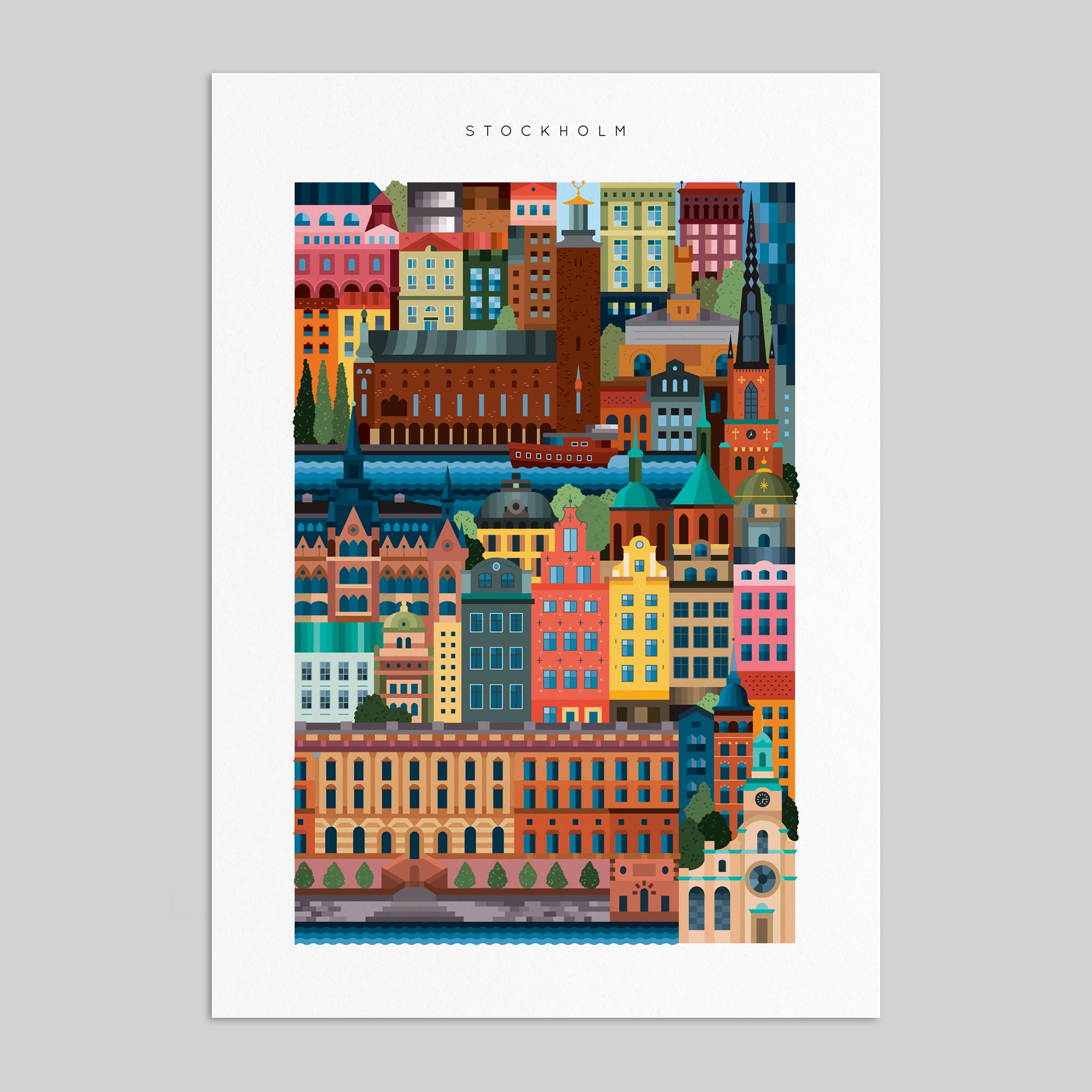 Stockholm Blockprint