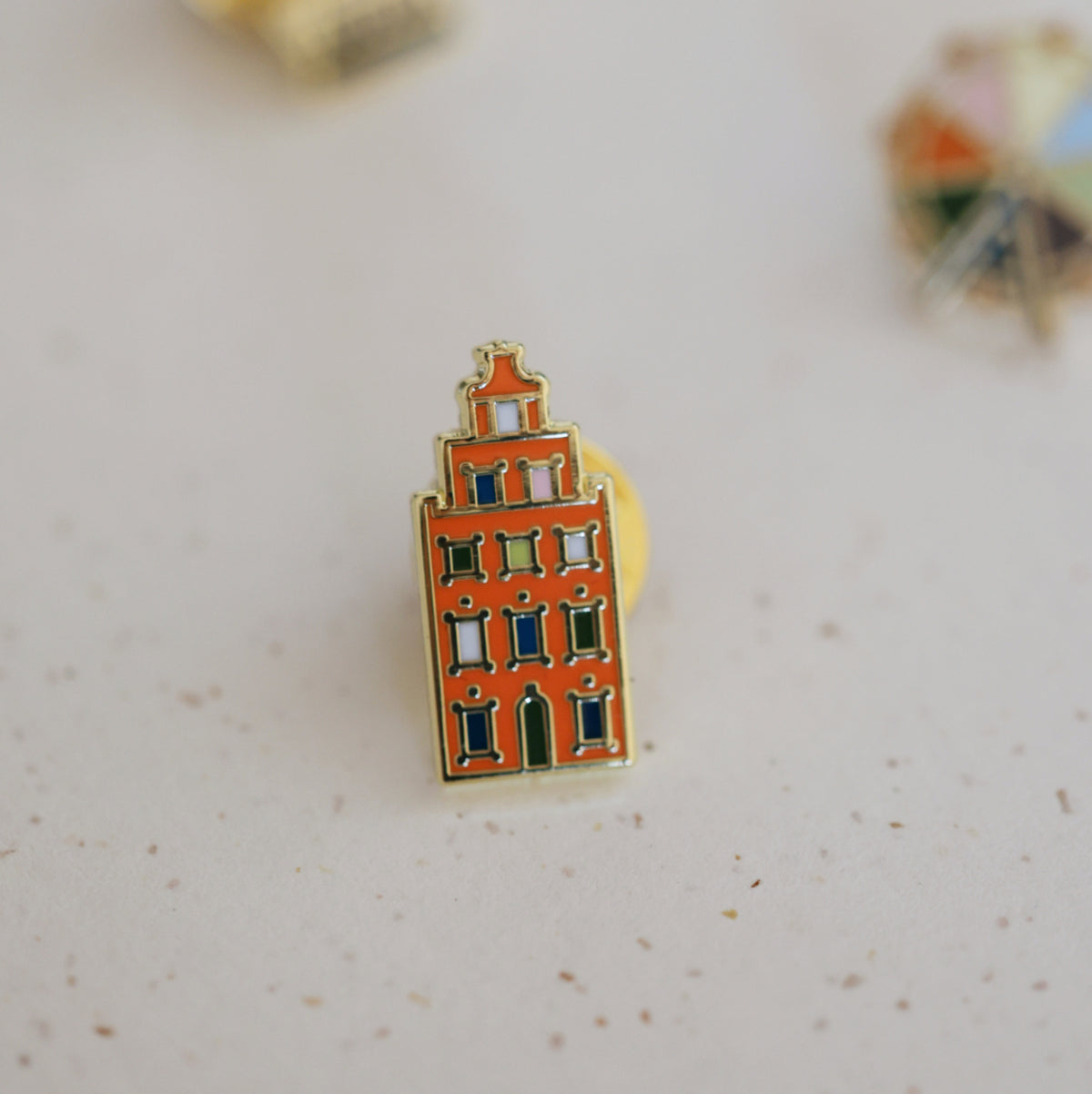Stockholm Enamel Pin