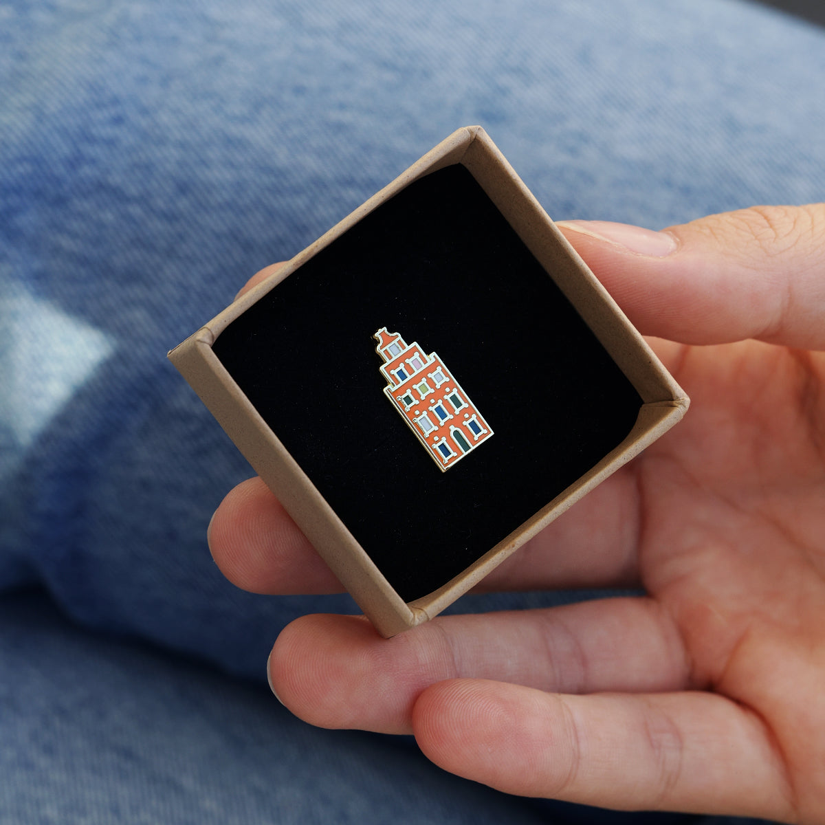 Stockholm Enamel Pin