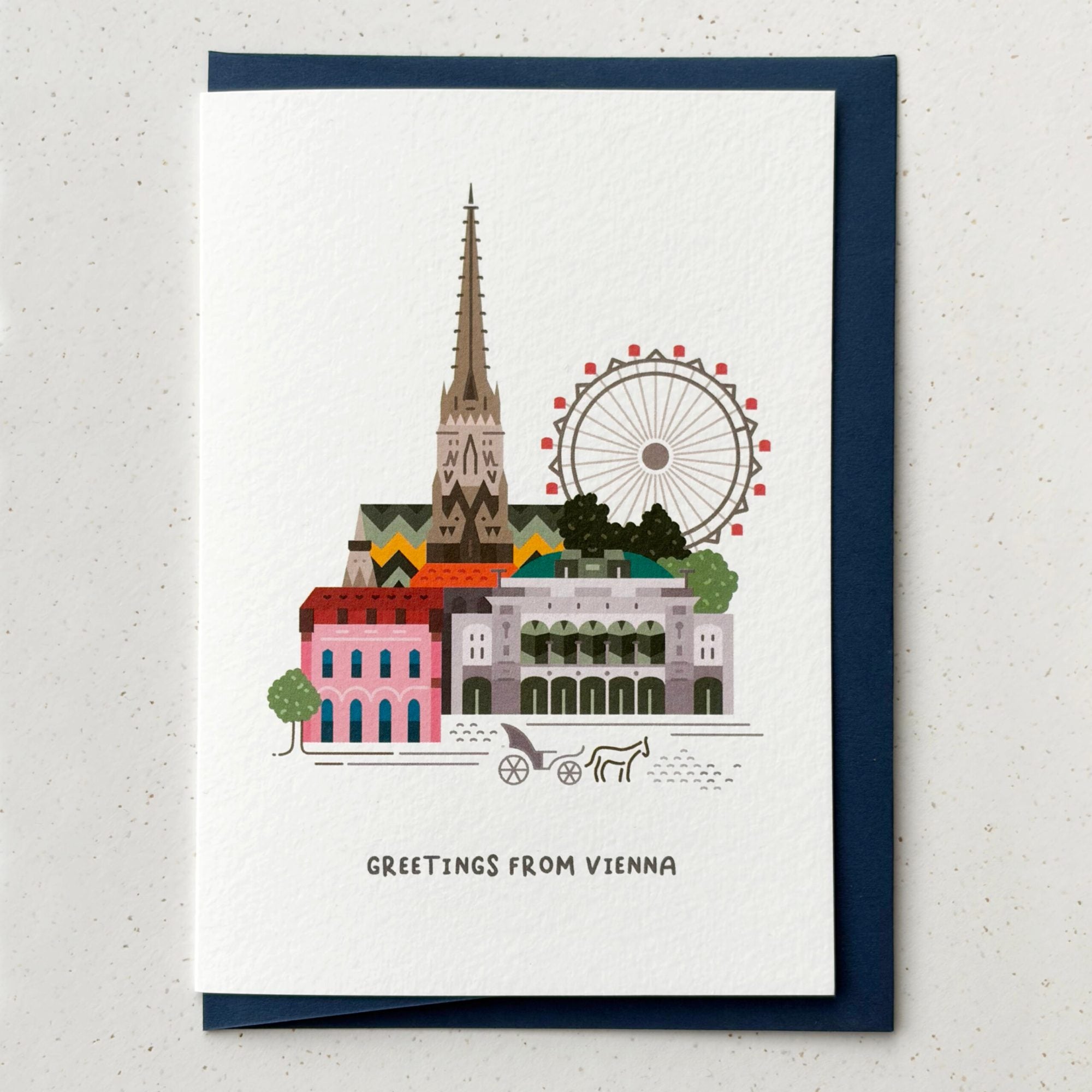 Vienna Greetings Card