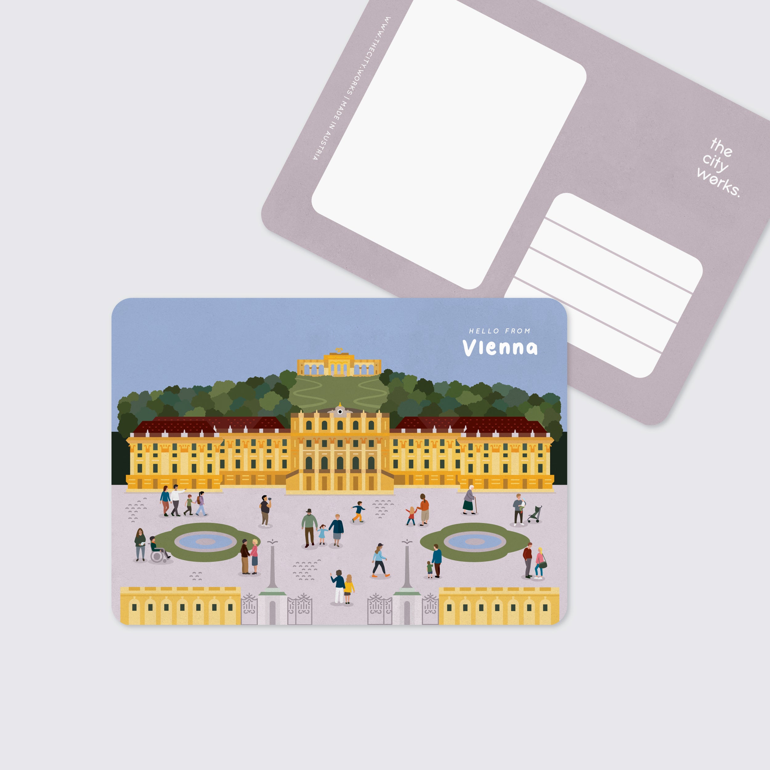 Vienna City Postcard Set of 3