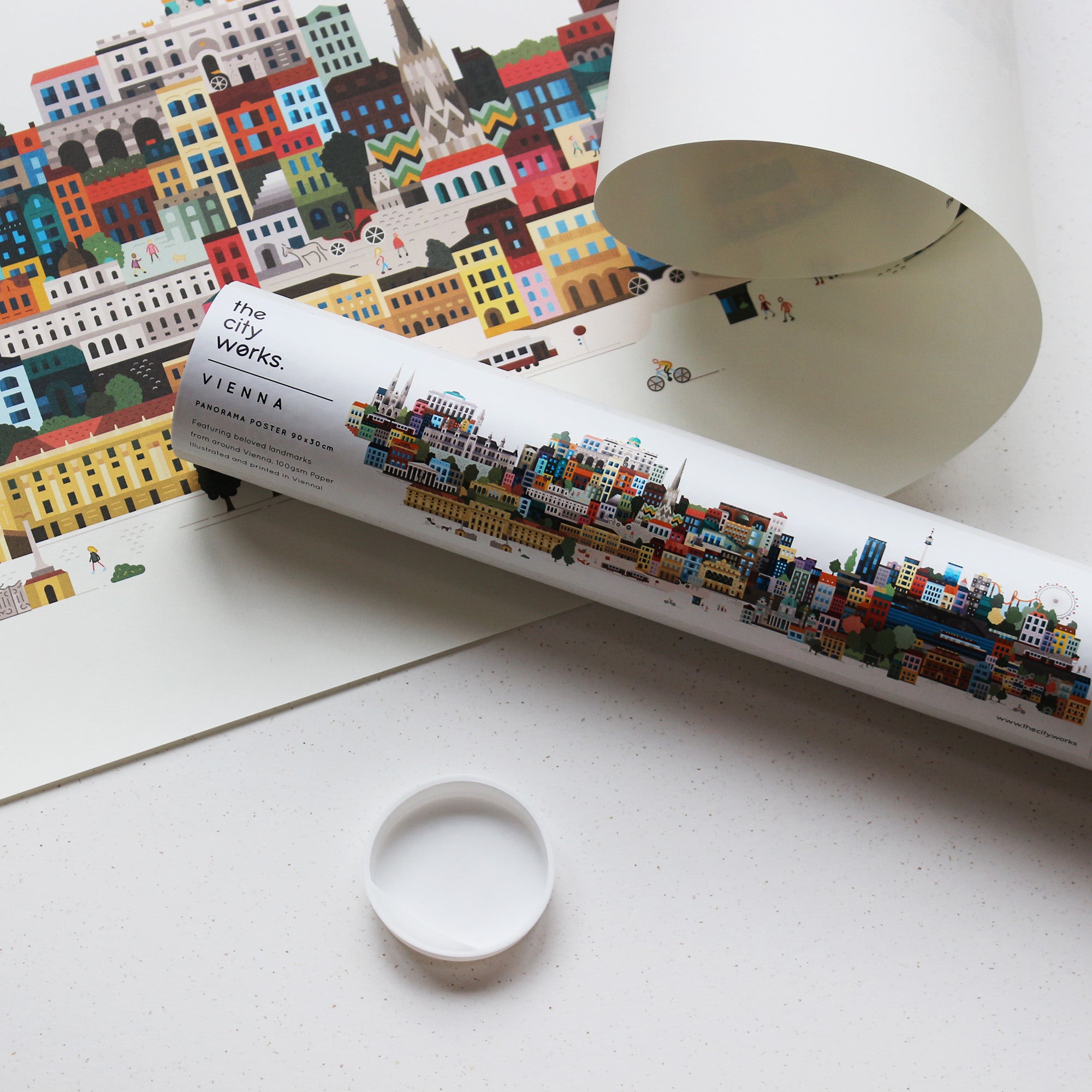 Vienna Panorama Poster