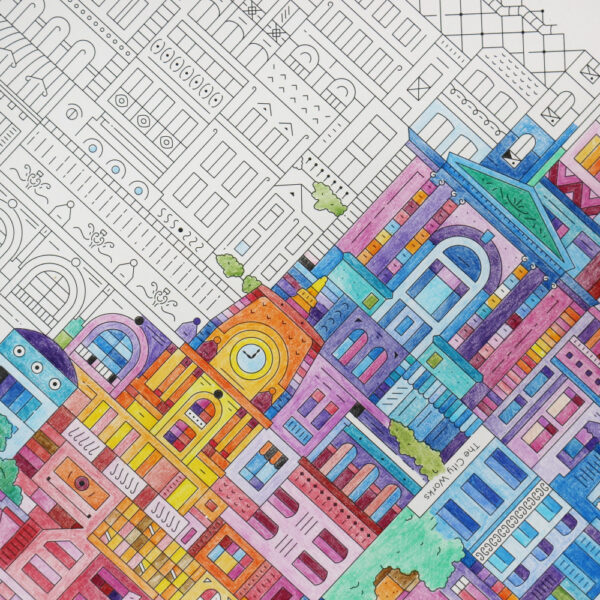 Paris-Colouring-Poster-CloseUp-by-the-city-works