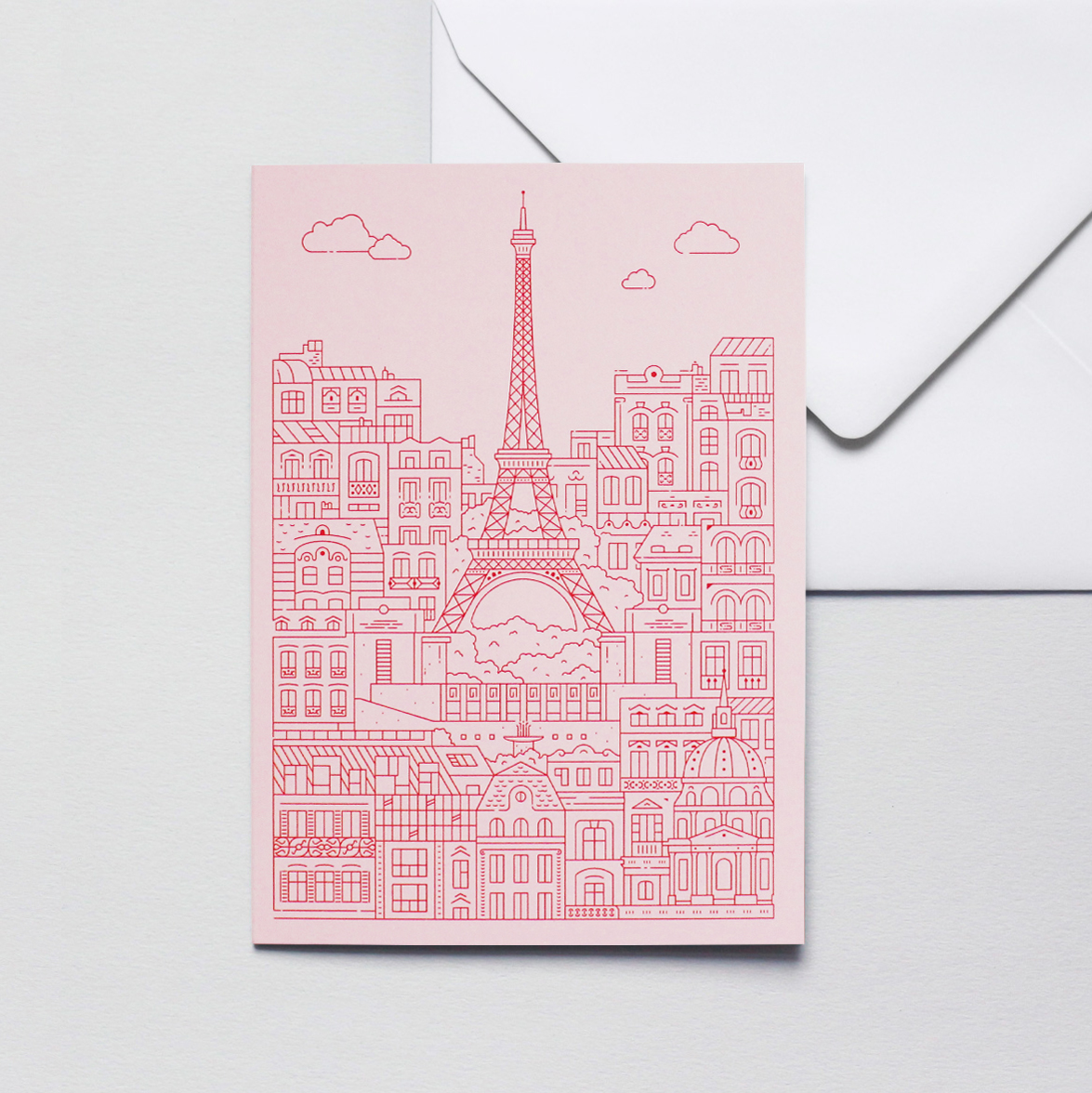 Paris-Pink-Greetings-Card