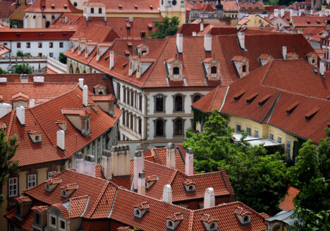 Prague rooftops. A weekend in Prague by The City Works