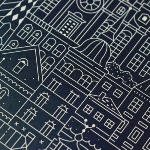Amsterdam Blueprint Close Up by The City Works