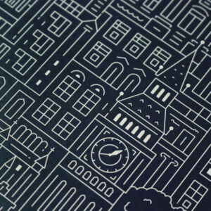 London Blueprint Close Up by The City Works