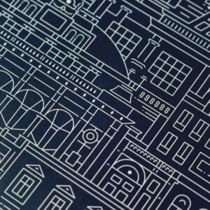 Vienna Blueprint Close Up by The City Works