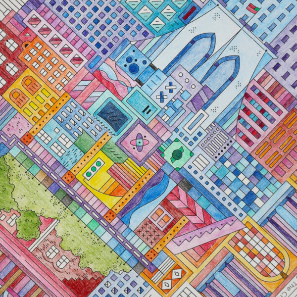 NYC-Colouring-Poster-CloseUp-by-the-city-works