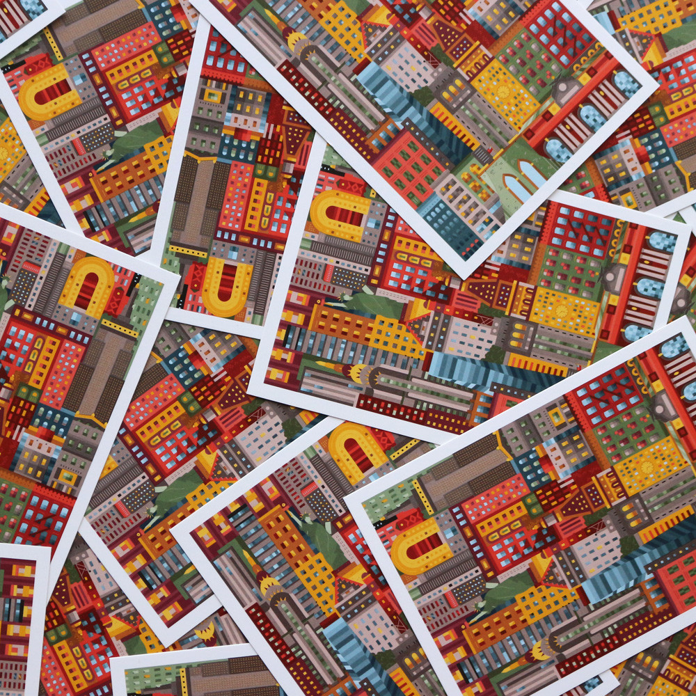 NYC-Postcards-Scattered-by-The-City-Works