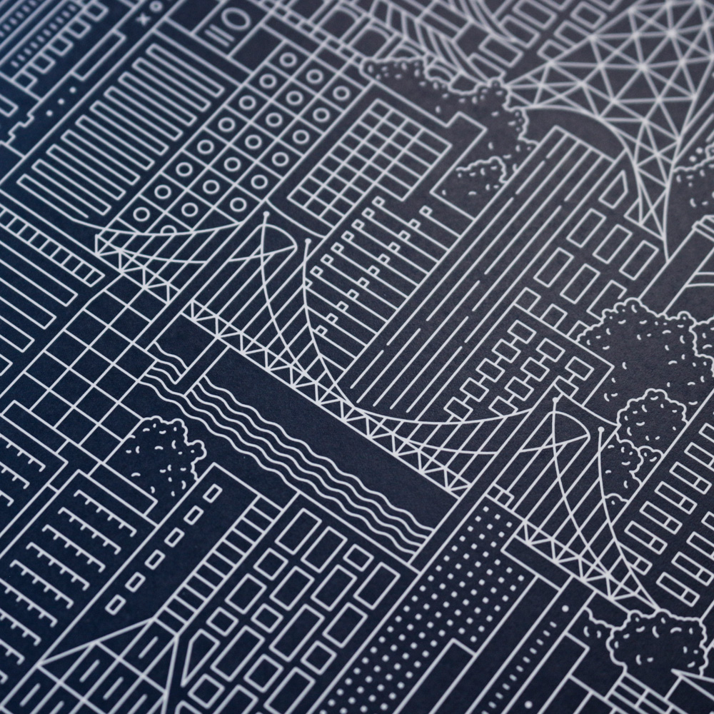 Tokyo Blueprint by The City Works