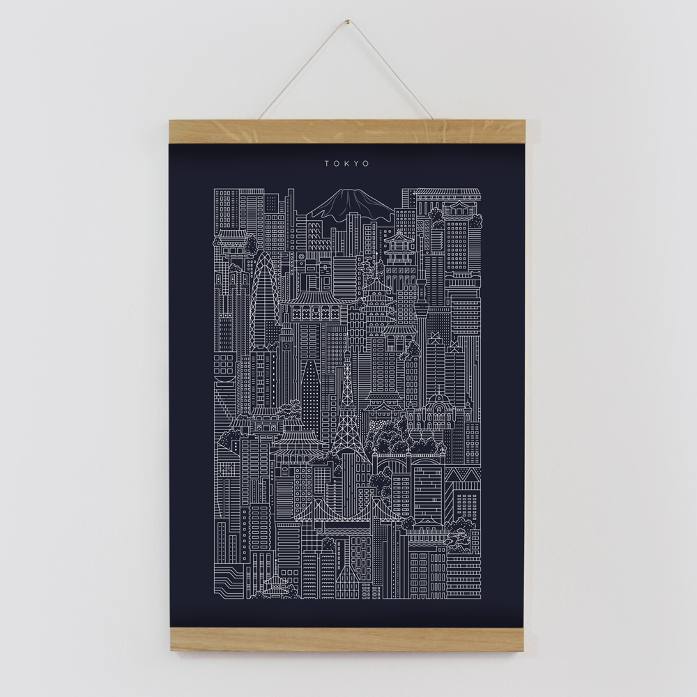 Tokyo-Blueprint-Framed-by-The-City-Works
