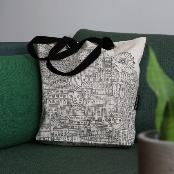 Vienna Canvas Shopper by The City Works