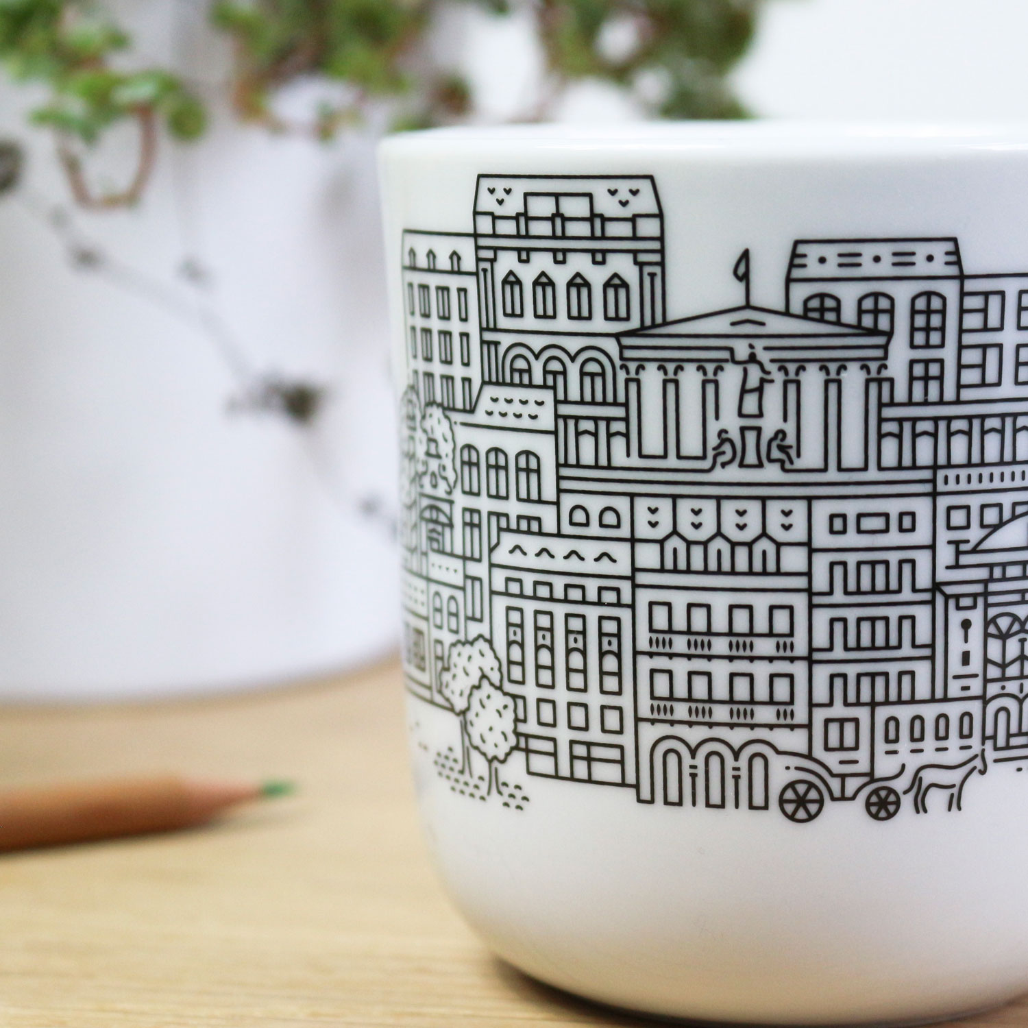 Vienna Coffee Cup by The City Works