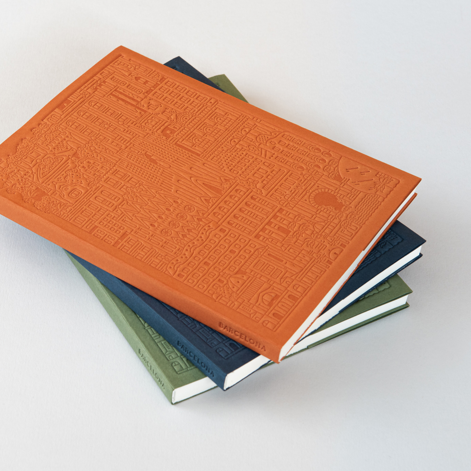 Barcelona Notebook Stack by The City Works