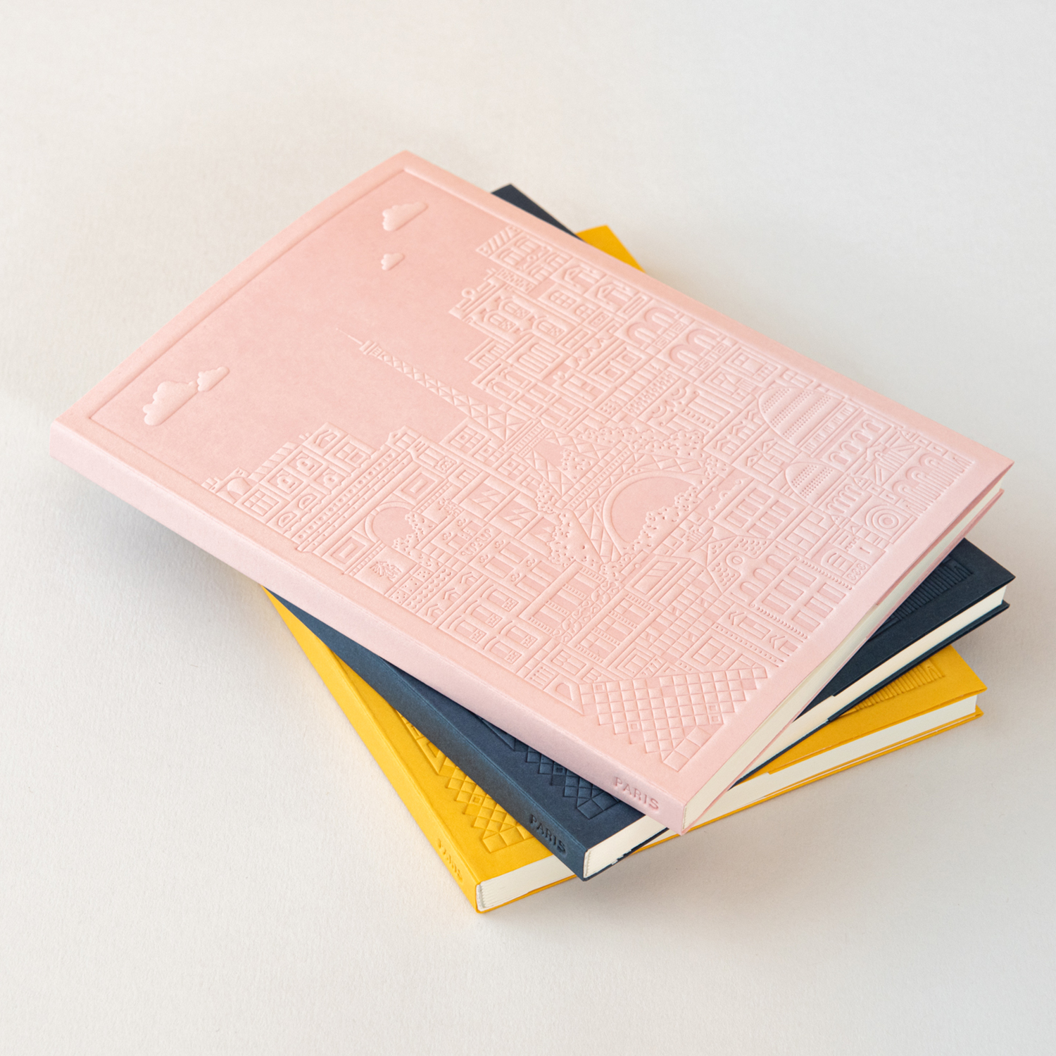 Paris Notebook Stack by The City Works