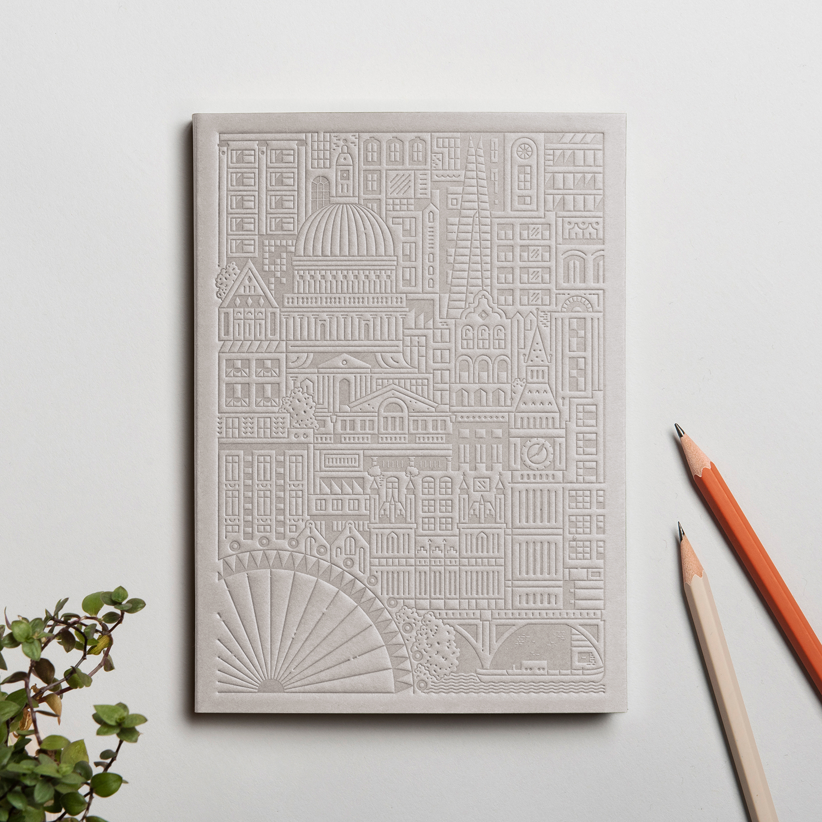 London Notebook in Concrete by The City Works