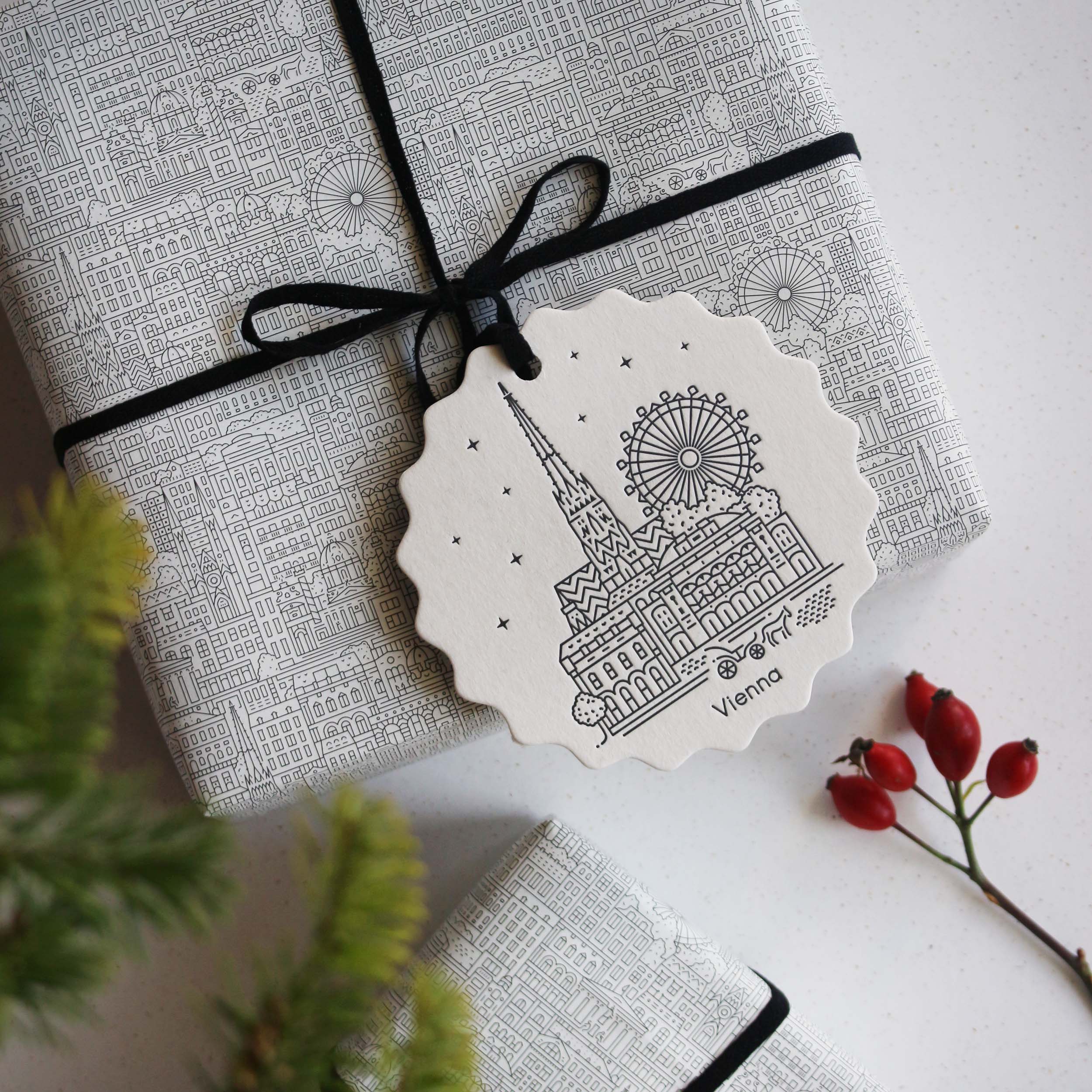 Vienna Gift Wrap by The City Works