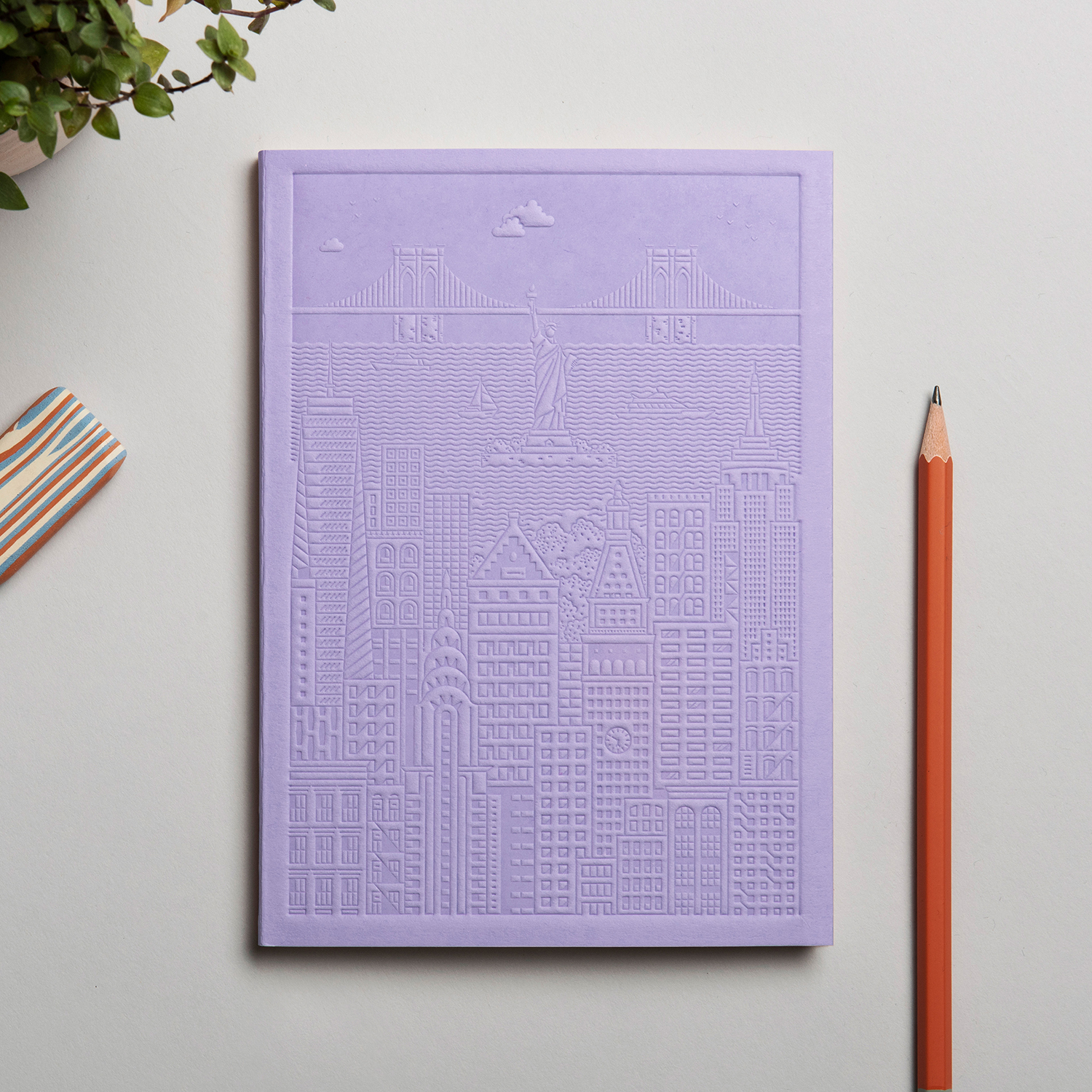 New York Notebook by The City Works Lavender