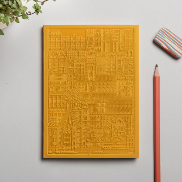 The Hamburg Notebook Yellow by The City Works