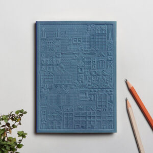 The Zurich Notebook Blue by The City Works